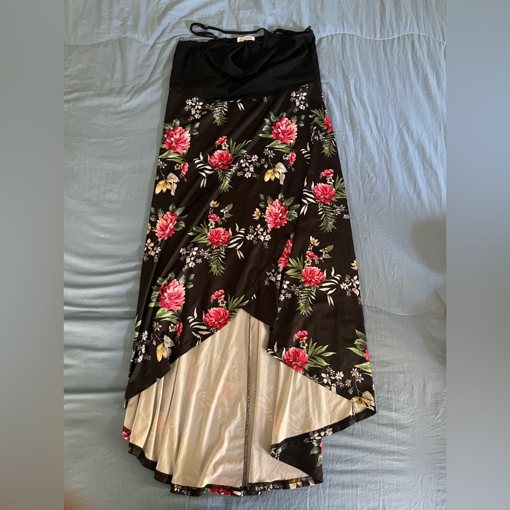 Long Flowery Dress